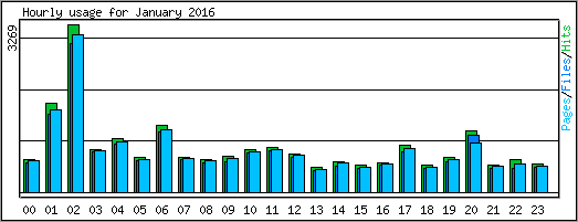 Hourly usage